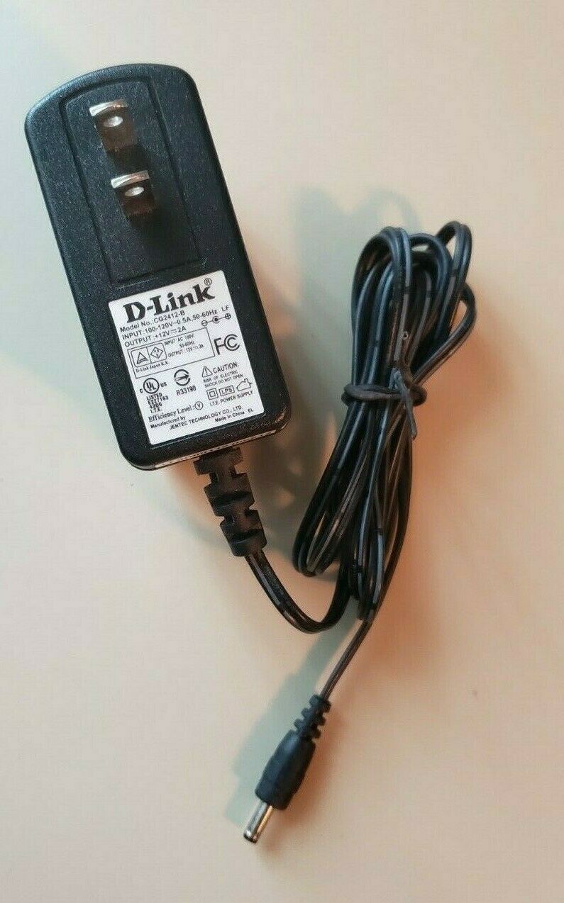 New 12V 2A D-Link CG2412-B Class 2 Transformer Ac Adapter